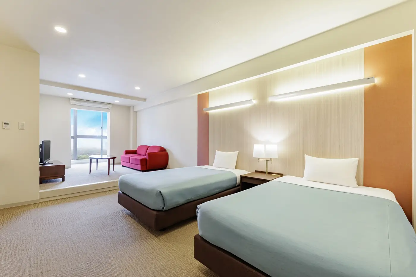 ホテルハワイアンズの「かぞくスイート」の画像