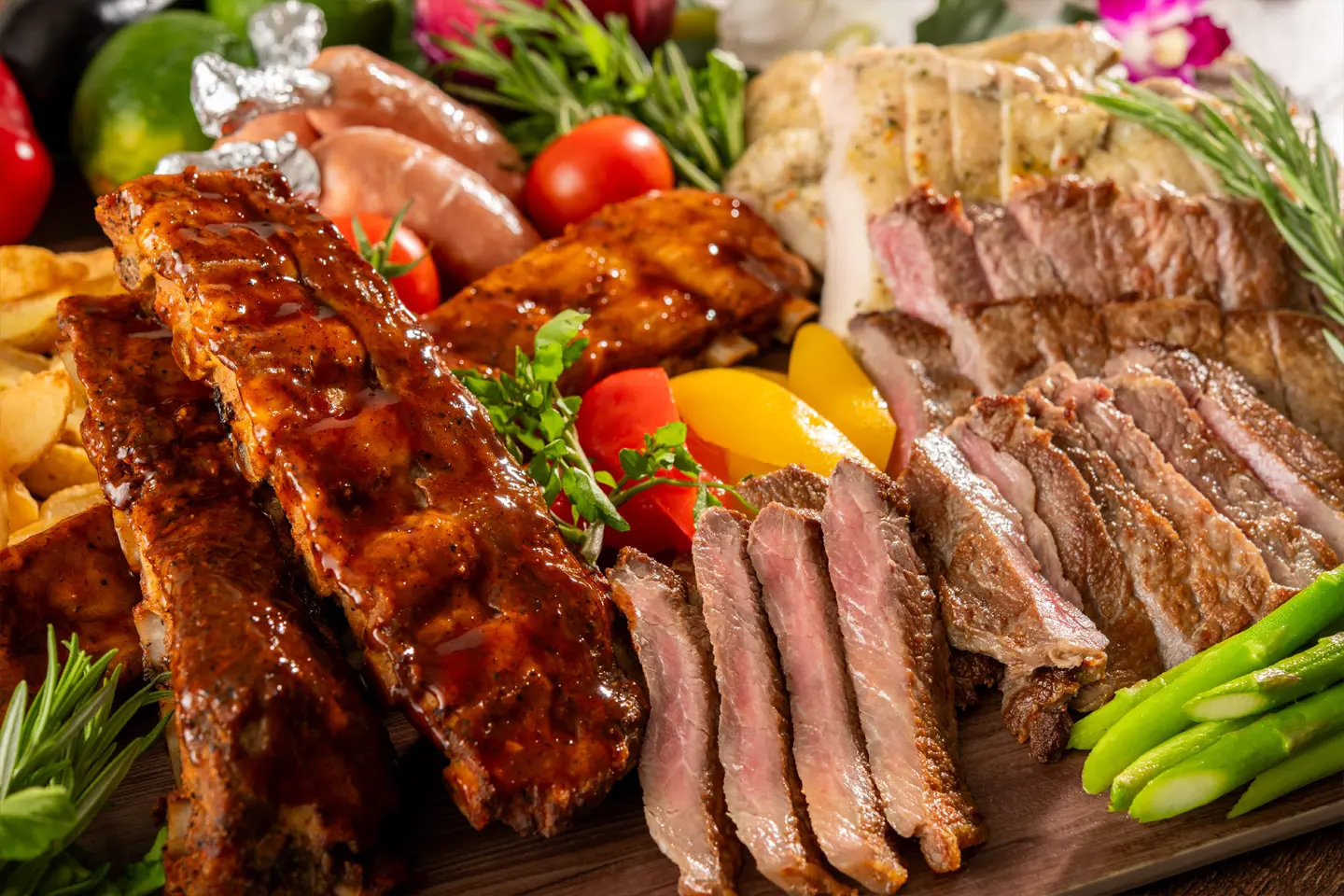 フレンチポリネシアン・ブッフェの画像