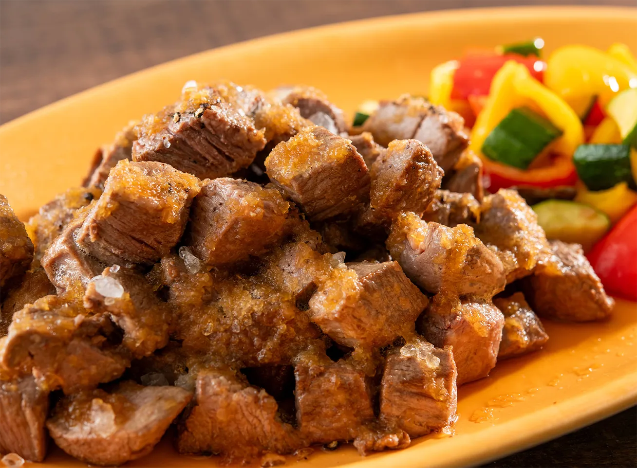 モーニングサイコロステーキ