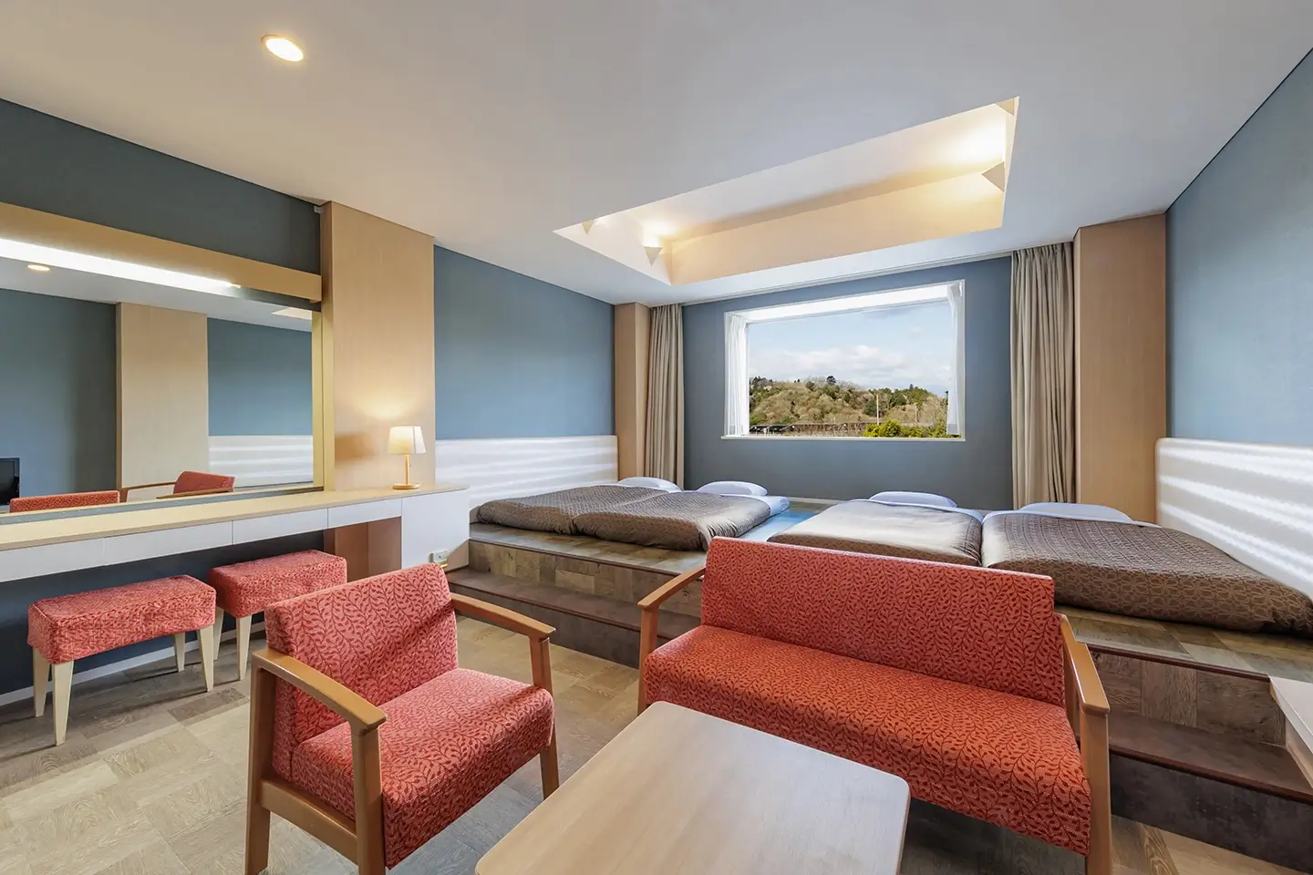 ホテルハワイアンズの部屋の写真