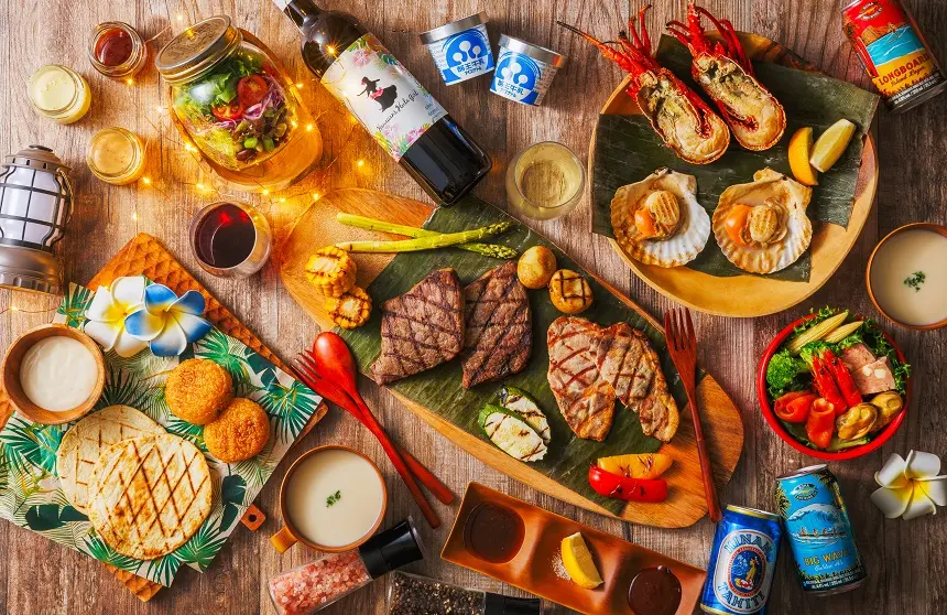 プレミアムBBQメインメニュー